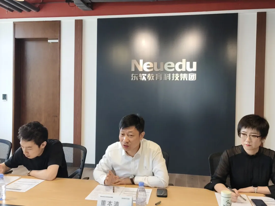 上海行健职业学院一行到访k8凯发(中国)教育科技集团参观研讨